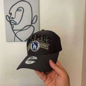 Black Champs Baseball Cap